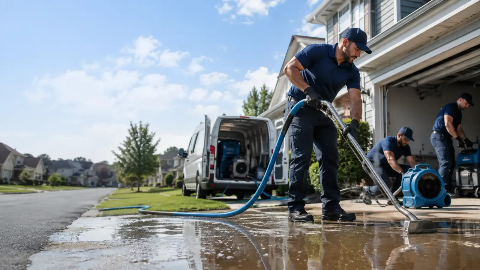 Flood Damage Restoration in Canyon Country, CA